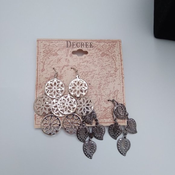 necklace and earring set. different brands - Picture 3 of 7